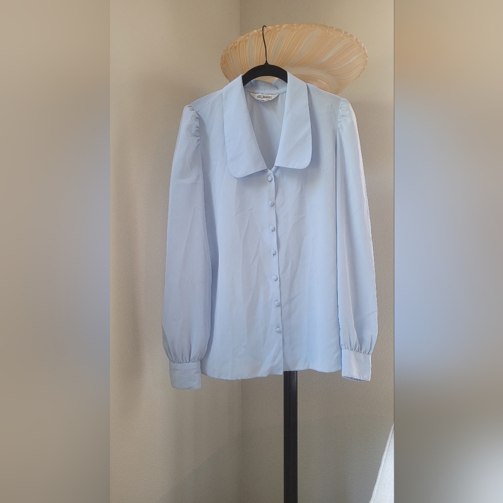 VINTAGE St John - Peter Pan collar blouse